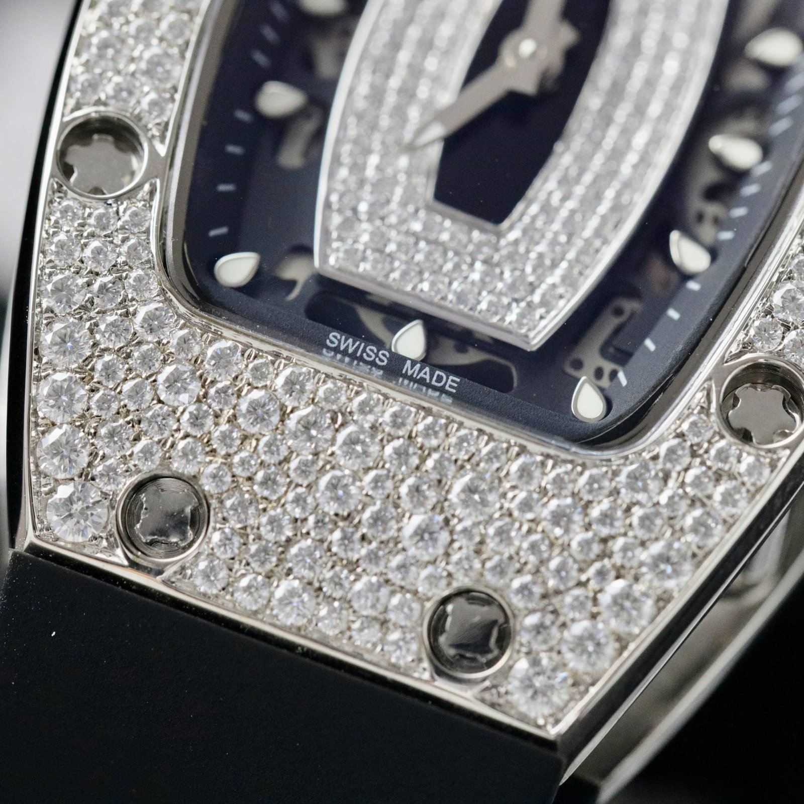 Richard Mille RM007 Watch Moissanite Diamonds 36mm - Image 6