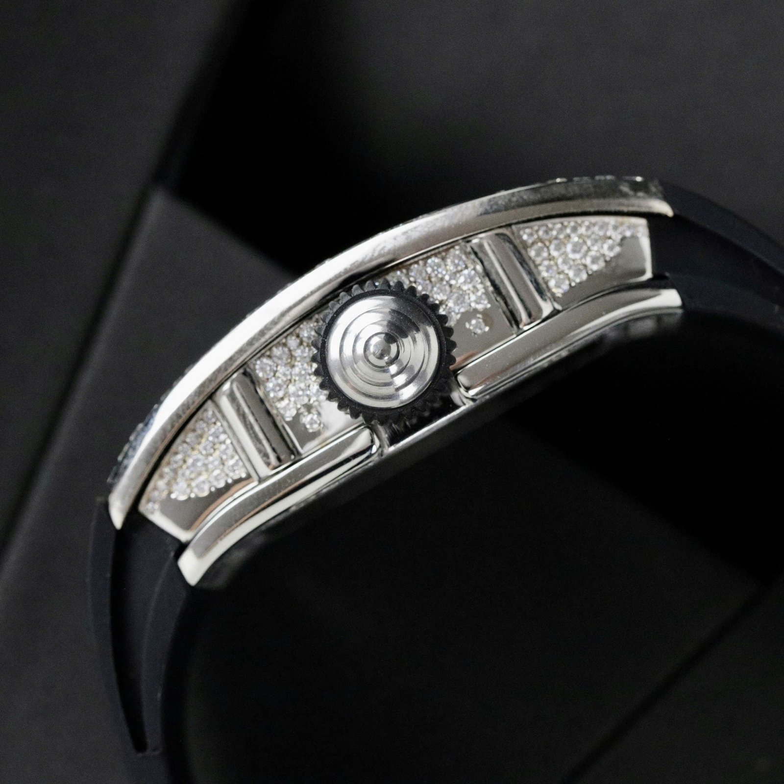 Richard Mille RM007 Watch Moissanite Diamonds 36mm - Image 7