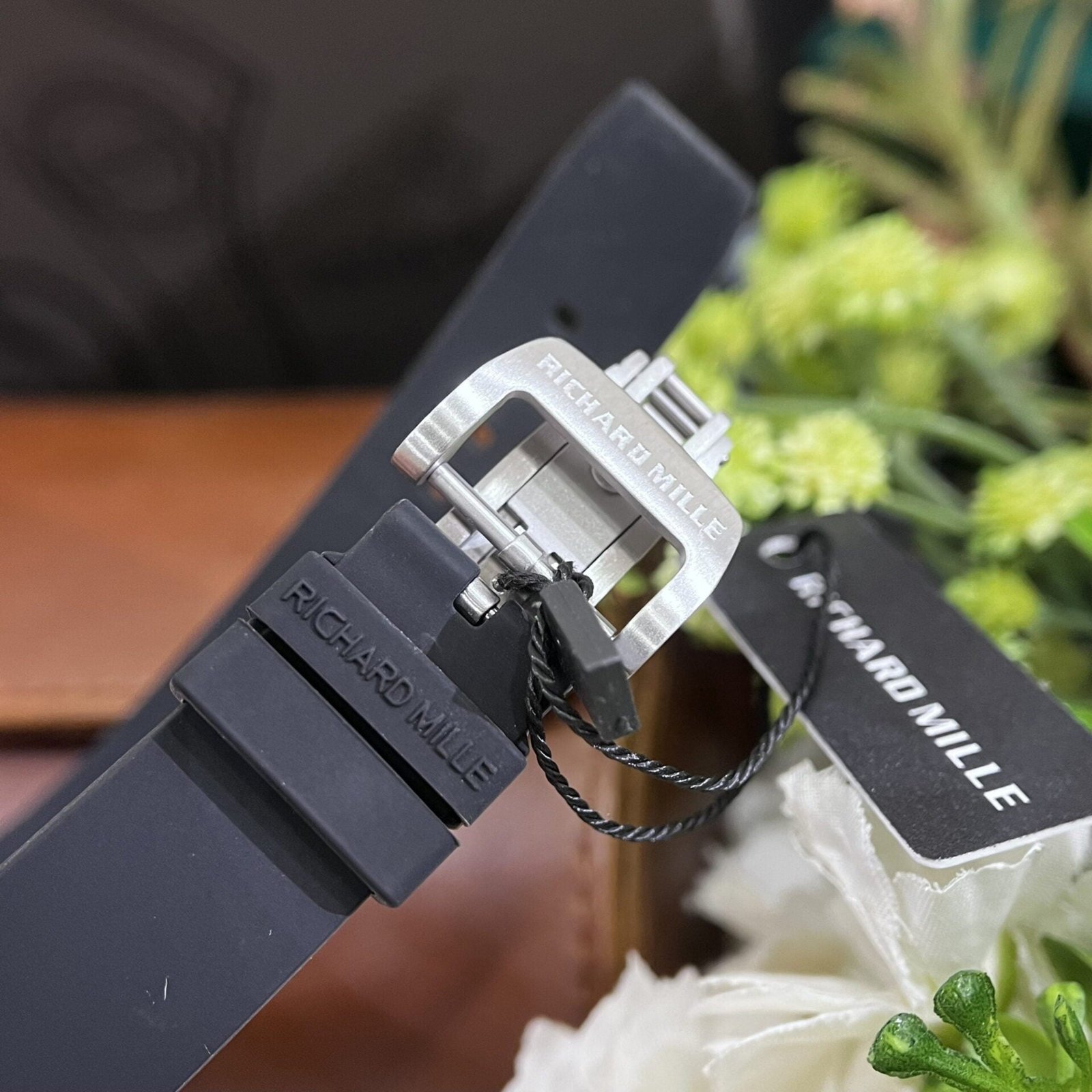 Richard Mille Watch RM007 Red Dial Rubber Strap 36mm - Image 7