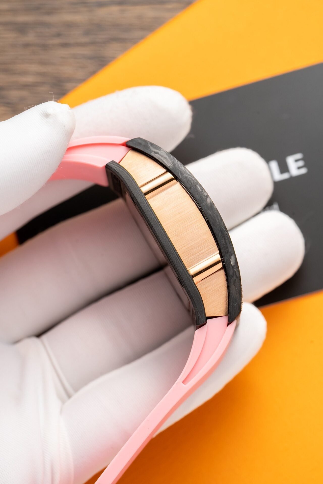 Richard Mille RM07-01 Watch Carbon With Stone 36mm - Image 6