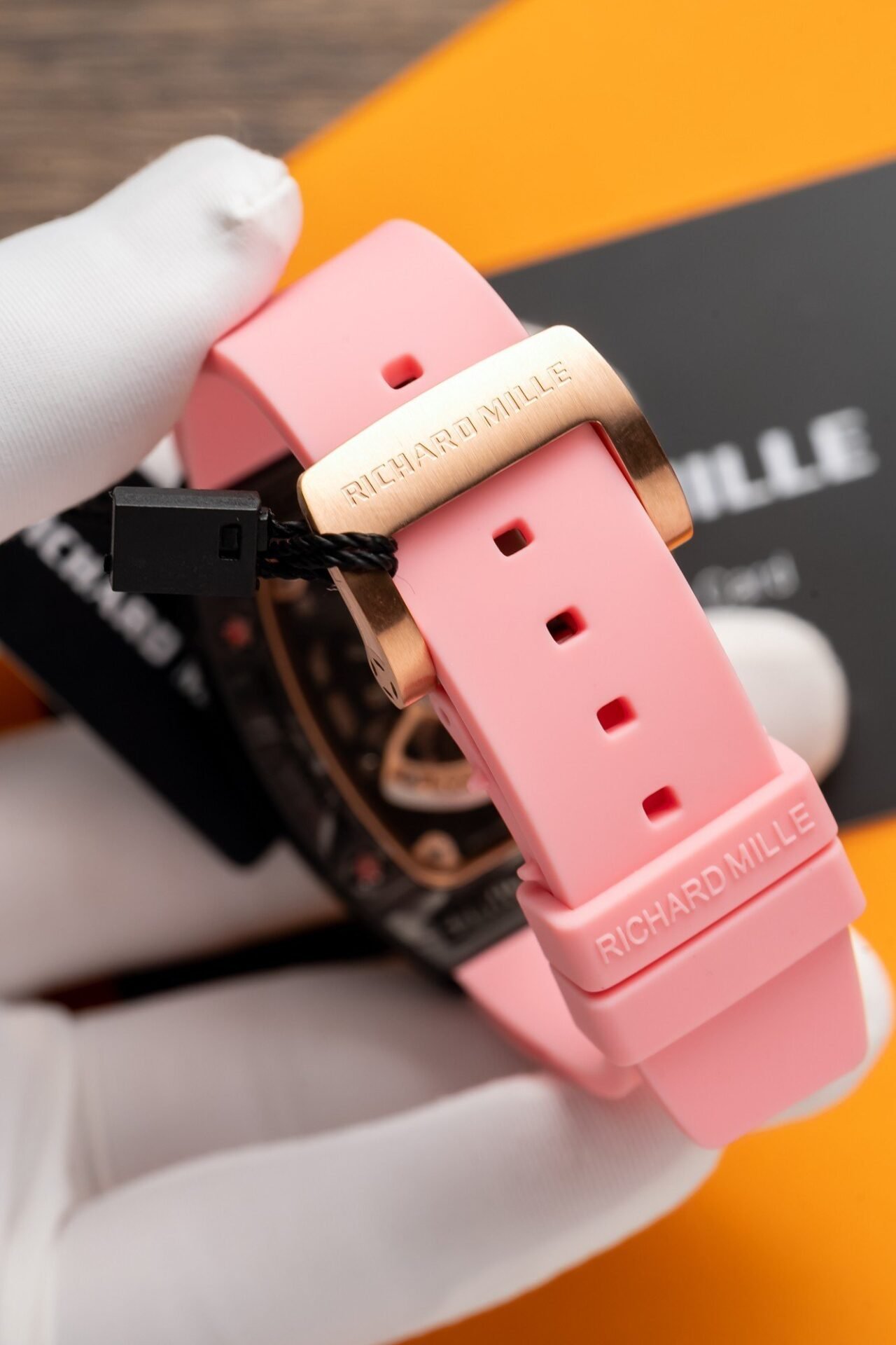 Richard Mille RM07-01 Watch Carbon With Stone 36mm - Image 8