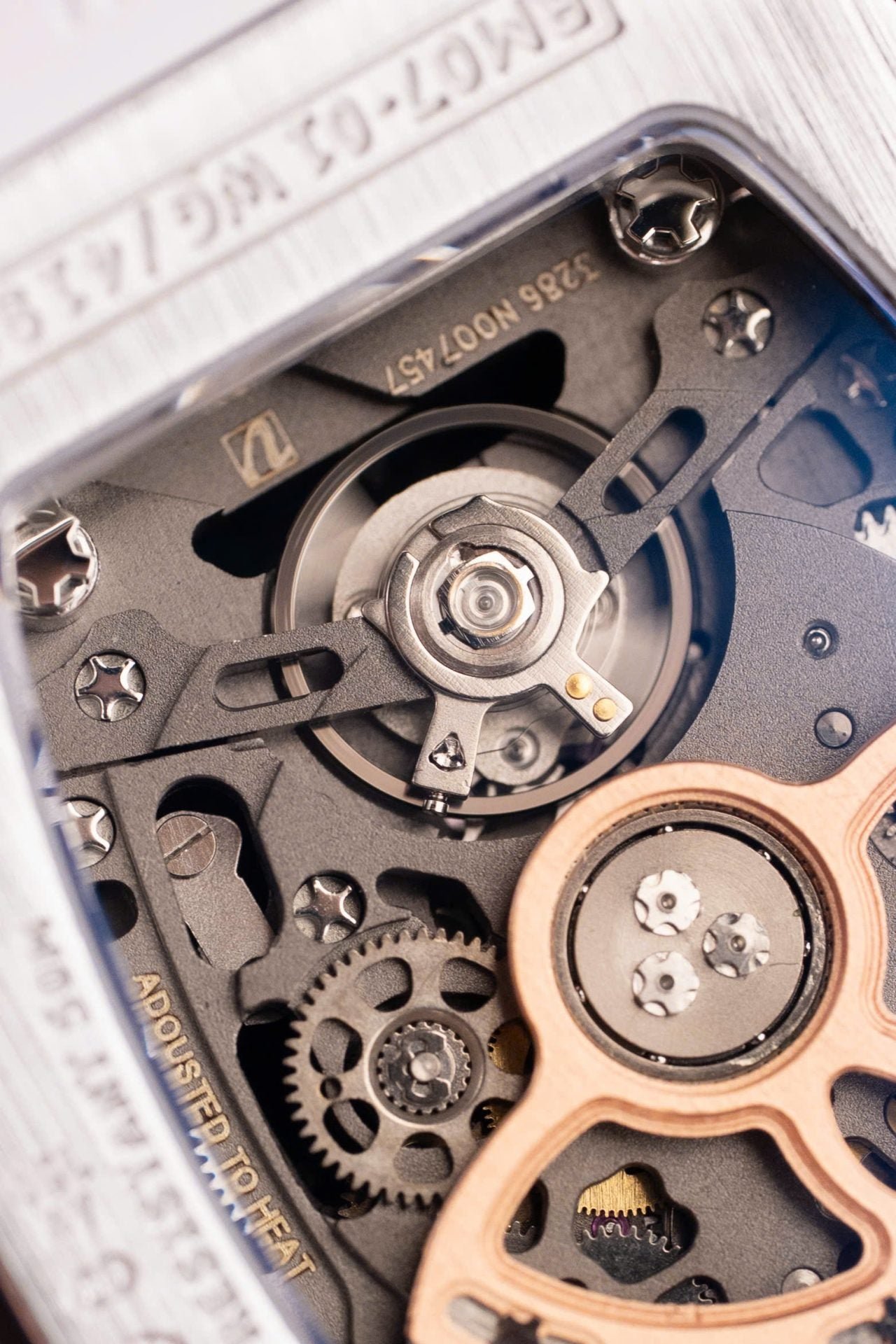 Richard Mille RM07-01 Knock Off Watch Women White Automatic Movement 36mm - Image 10