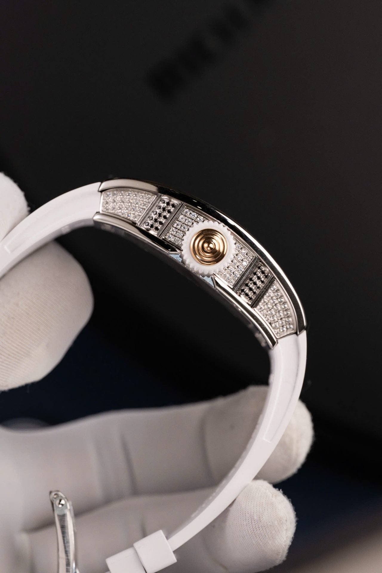 Richard Mille RM07-01 Knock Off Watch Women White Automatic Movement 36mm - Image 7