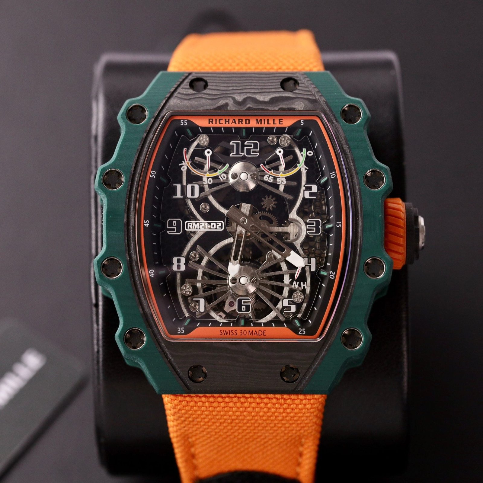 Richard Mille Watch RM21-01 Tourbillon Carbon 43mm - Image 2
