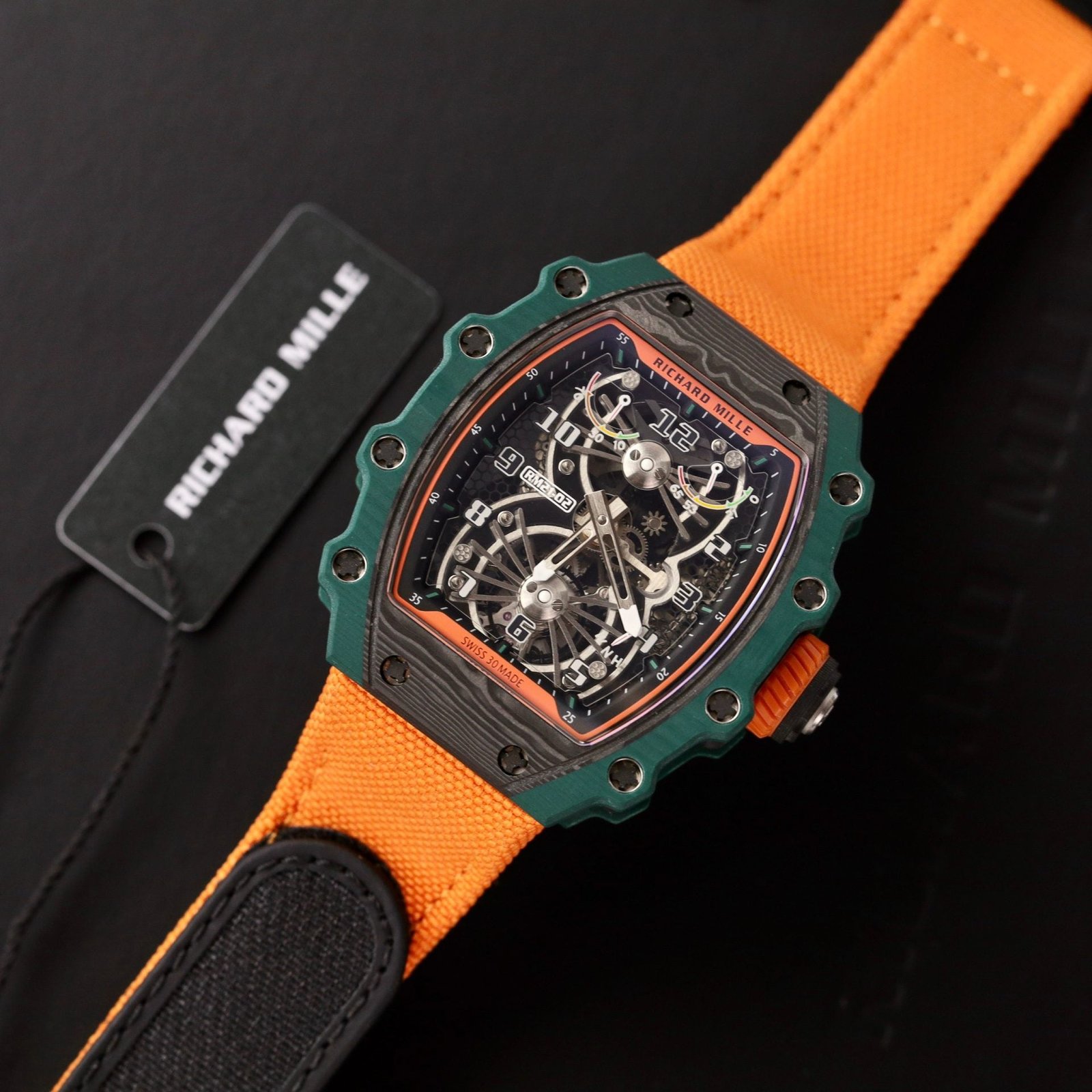 Richard Mille Watch RM21-01 Tourbillon Carbon 43mm