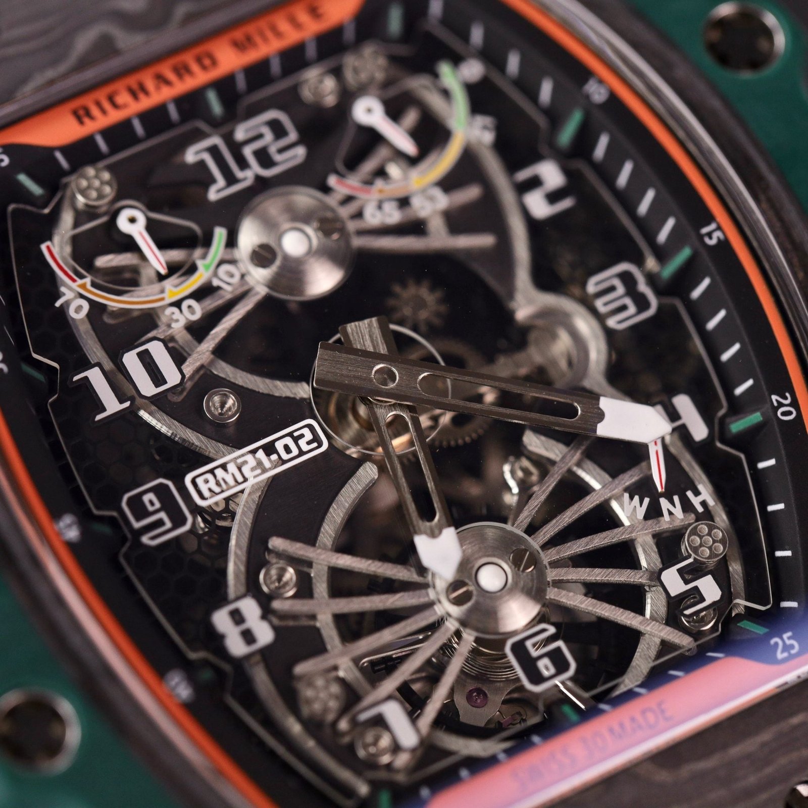 Richard Mille Watch RM21-01 Tourbillon Carbon 43mm - Image 3