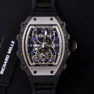 Richard Mille RM21-01 Tourbillon Watch Rubber Strap 45mm