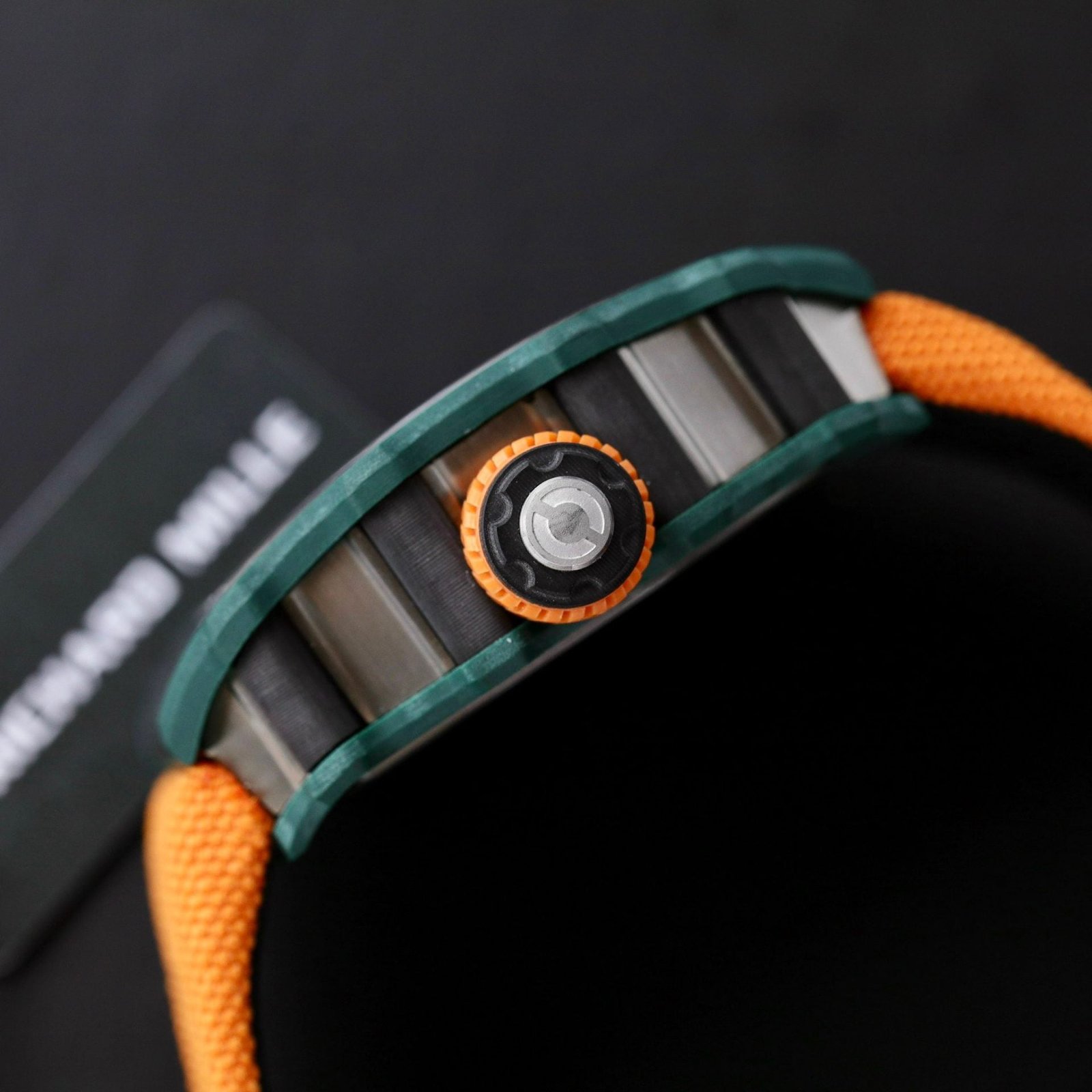 Richard Mille Watch RM21-01 Tourbillon Carbon 43mm - Image 6