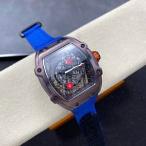 Richard Mille RM27-04 Tourbillon Rafael Nadal Super Watch Blue Fabric Strap 39x48mm