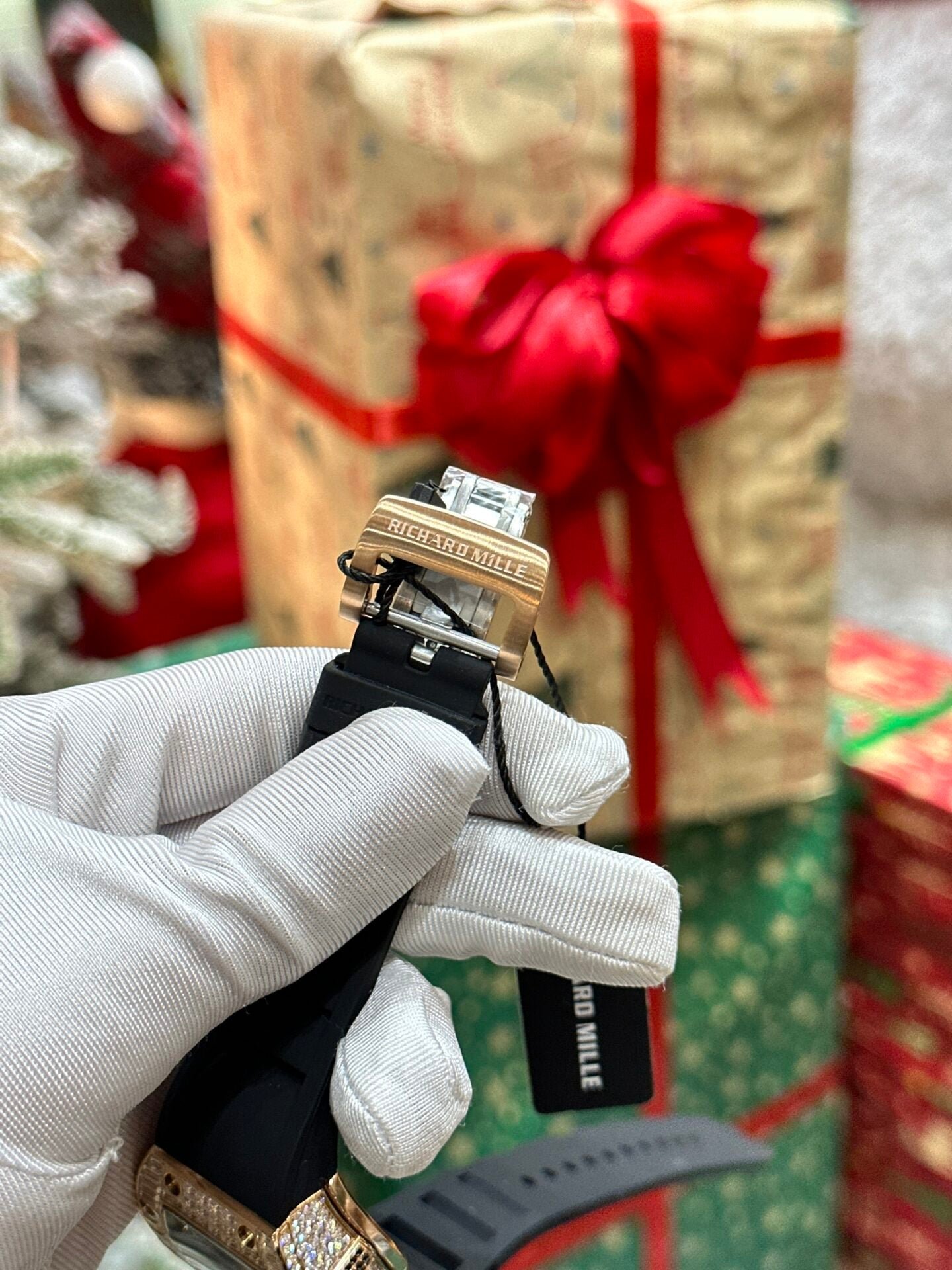 Richard Mille Watch RM51-02 Rose Gold Rubber Strap 40mm - Image 5