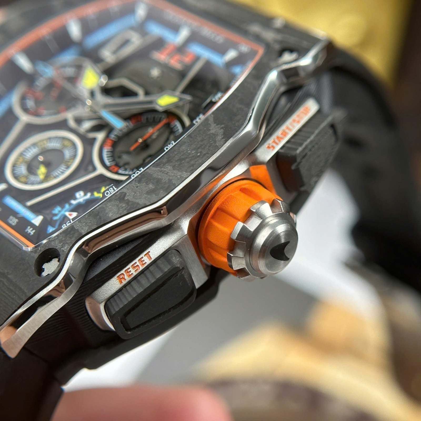 Richard Mille RM65-01 Carbon Watch Black Rubber Strap 44,5×49,9mm - Image 5