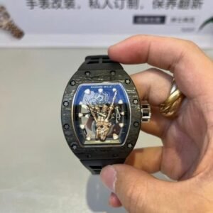 Richard Mille RM66 Tourbillon Carbon 18K Gold Wrapped  42.7mm