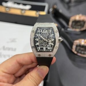 Richard Mille RM66 Flying Tourbillon Carbon Watch 42.7×49.9mm