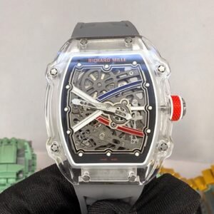 Richard Mille RM67-02 Sapphire Watch Automatic Movement 38.7×47.52mm