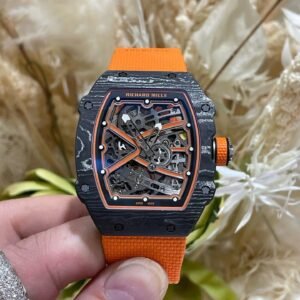 Richard Mille RM67-02 Sebastien Ogier Black Carbon Automatic Swiss Movement 37 Grams 38.7×47.52mm