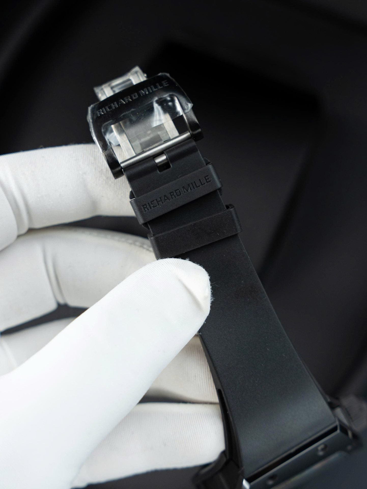 Richard Mille RM68-01 Cyril Kongo Watch Black Ceramic Rubber Strap 45mm - Image 14