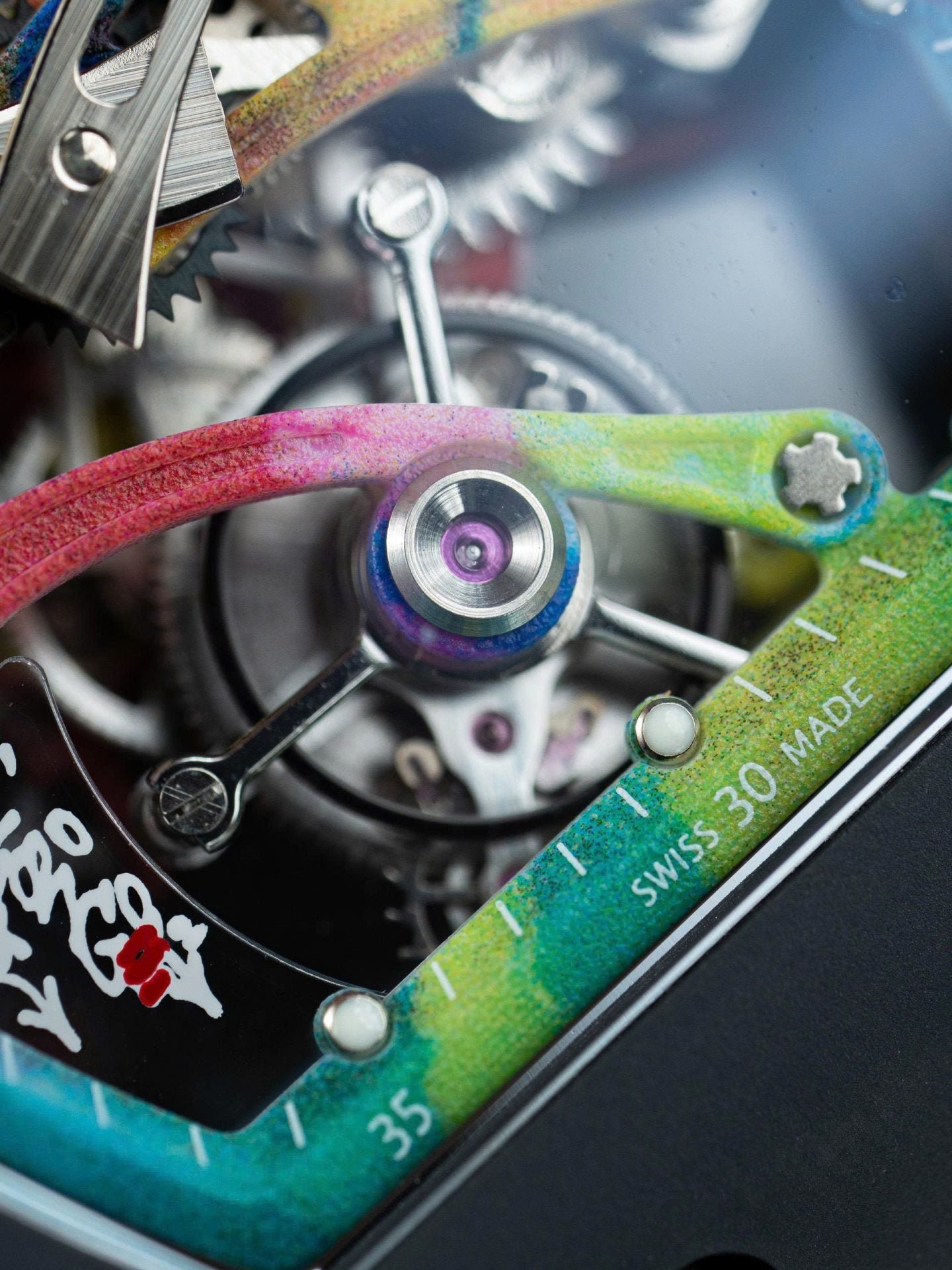 Richard Mille RM68-01 Cyril Kongo Watch Black Ceramic Rubber Strap 45mm - Image 13