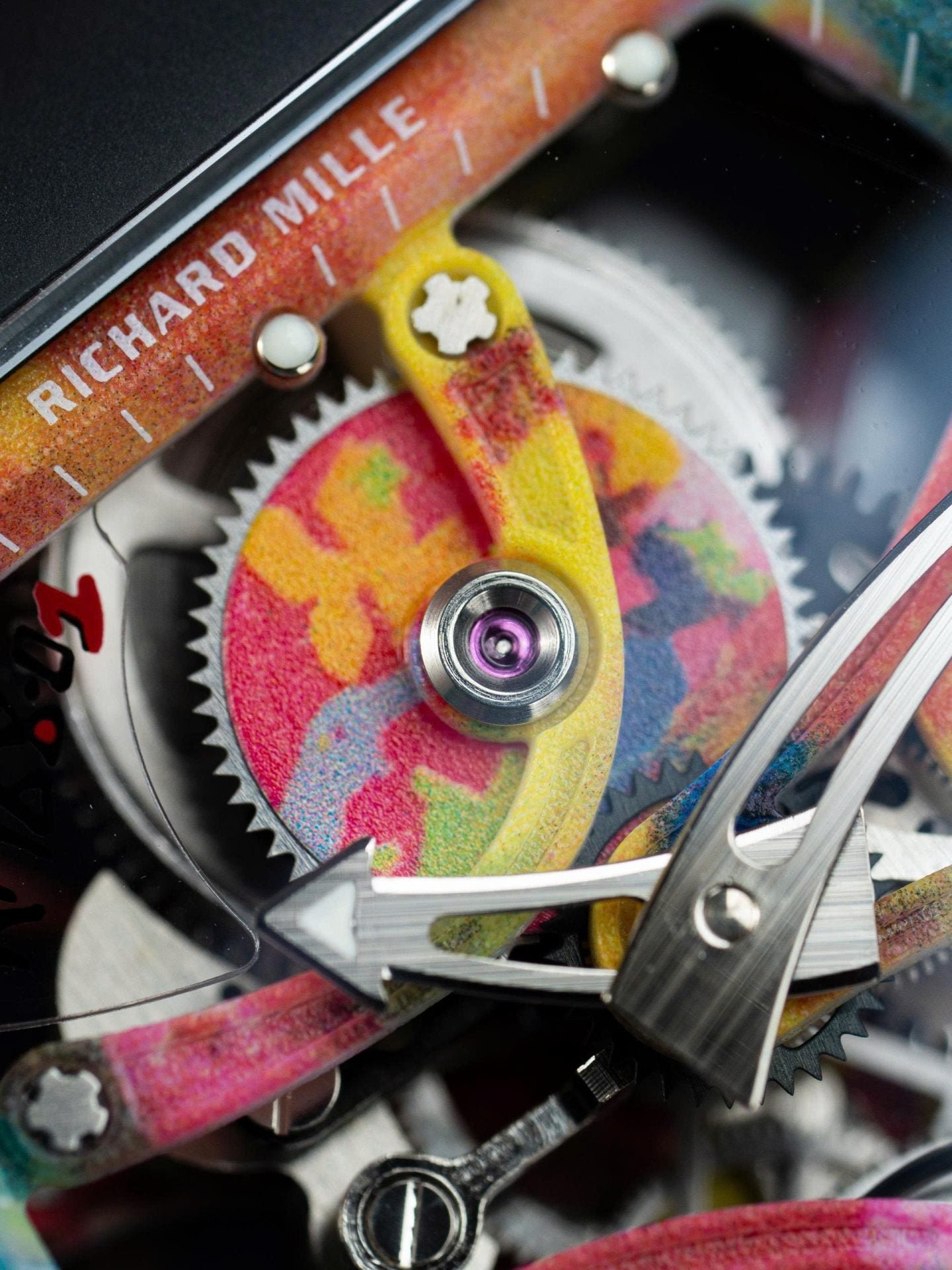 Richard Mille RM68-01 Cyril Kongo Watch Black Ceramic Rubber Strap 45mm - Image 11