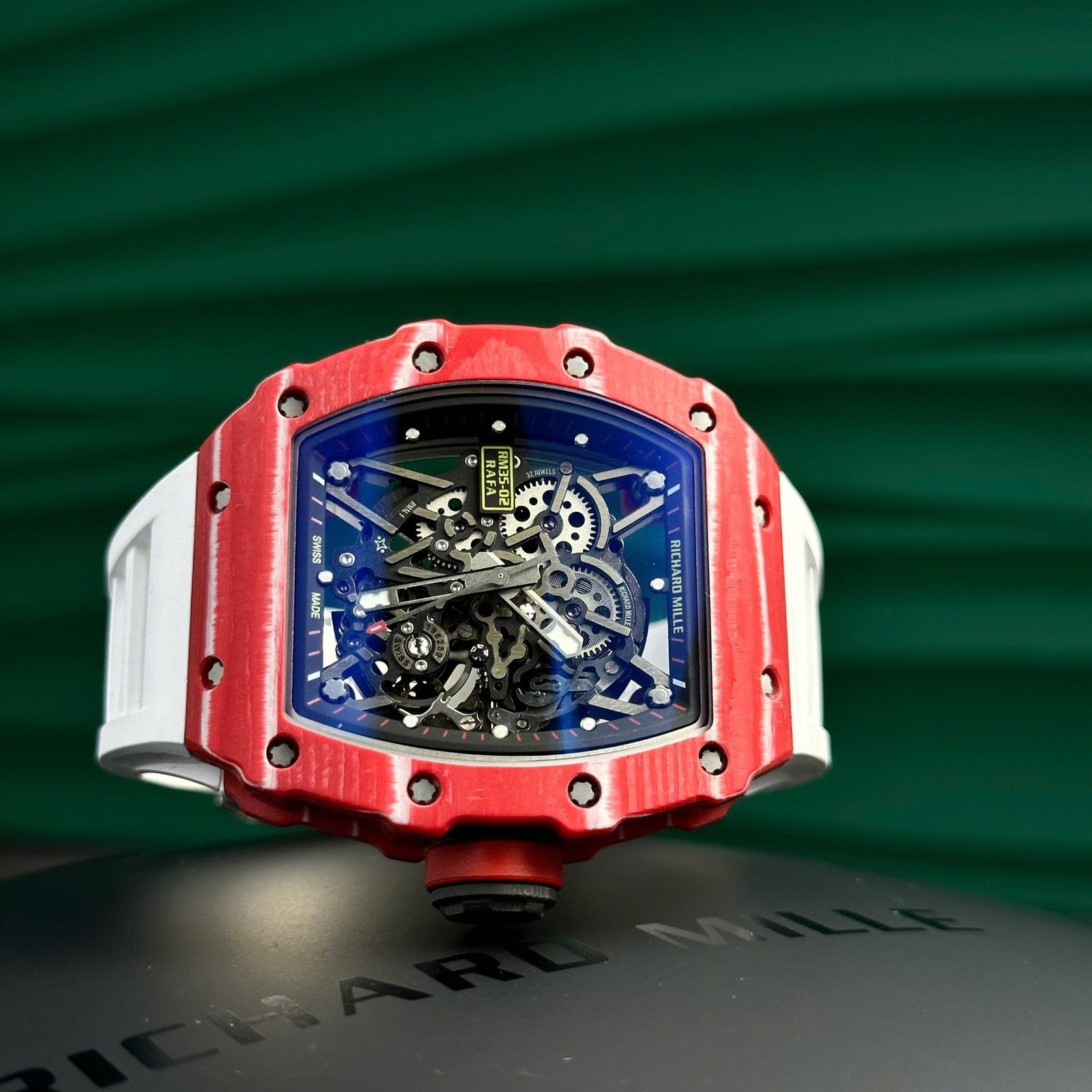 Richard Mille Watch RM35-02 Rafael Nadal Red Quartz 44mm - Image 3