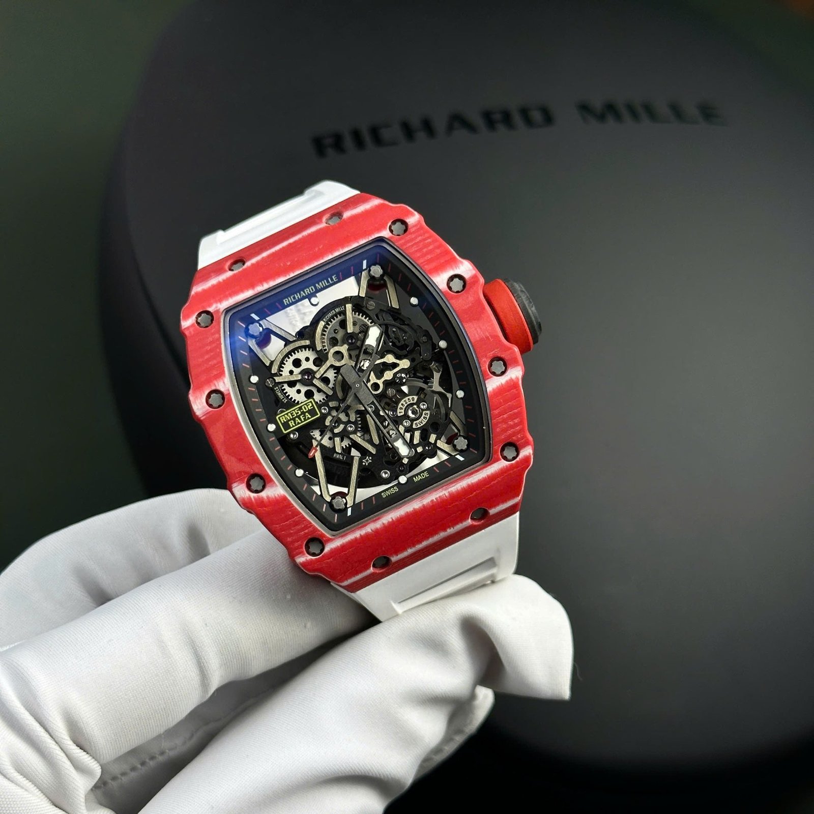 Richard Mille Watch RM35-02 Rafael Nadal Red Quartz 44mm - Image 2