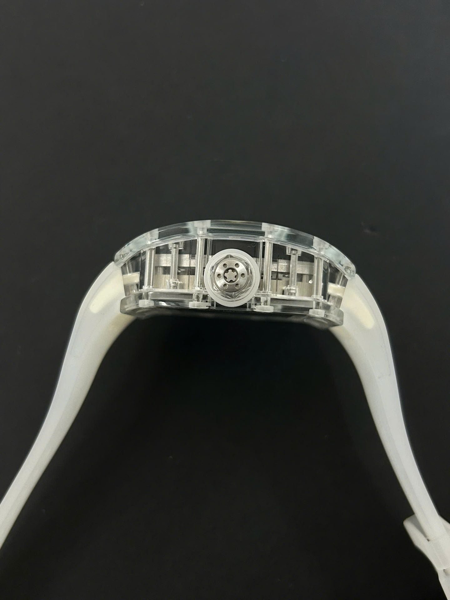 Richard Mille Watch RM53-02 Tourbillon Case Sapphire White 43mm - Image 3