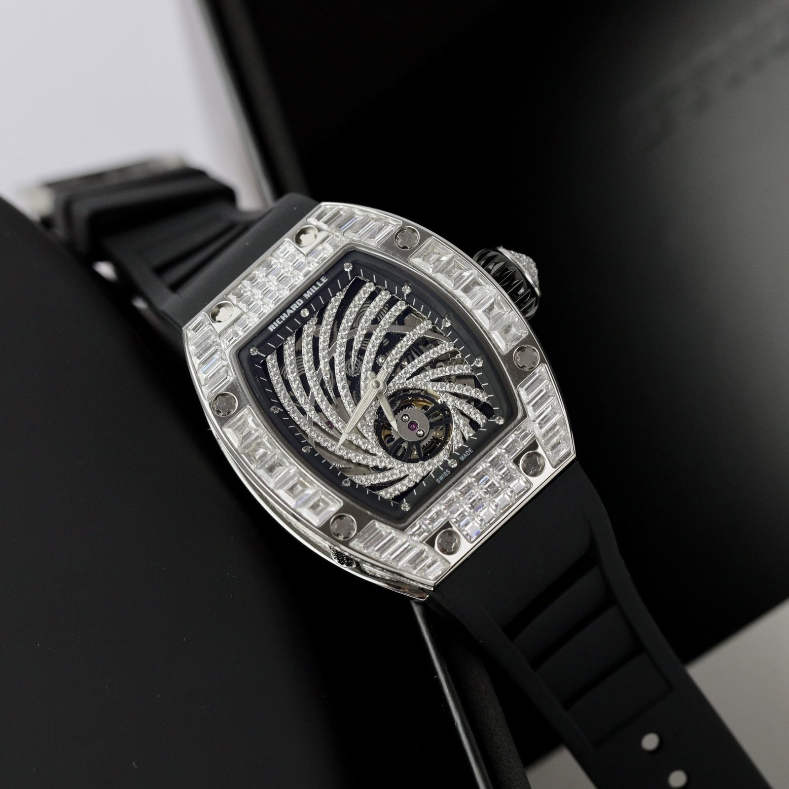 Richard Mille RM51 Watch With Full Diamond 40mm