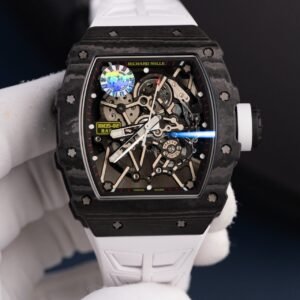 Richard Mille Rm35-02 White Watch Carbon Super Light 44mm