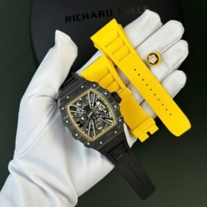 Richard Mille Tourbillon RM12-01  Watch Carbon Super Light 39.3x48mm