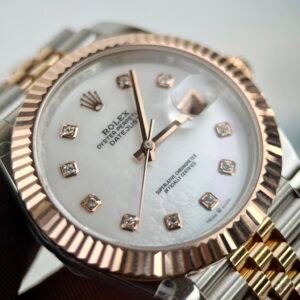 Rolex Watch DateJust 126331 Dial Mother Of Pearl Gold Wrapped 41mm