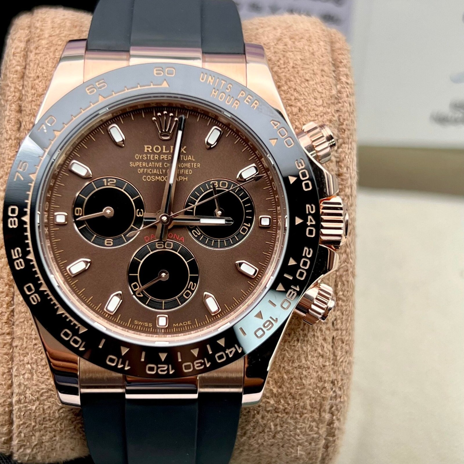 Rolex Watch Daytona 116515LN Gold Wrapped Chocolate Dial 40mm