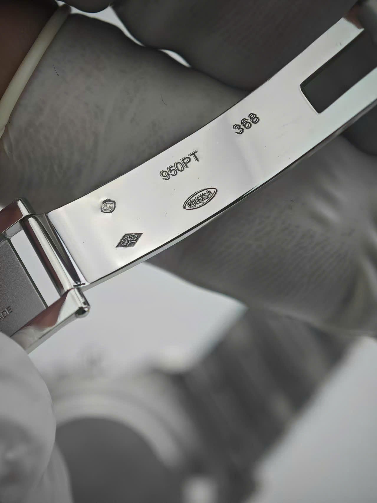 Rolex Cosmograph Daytona 116576TBR Watch Platinum PT950 + Diamonds 40mm - Image 15