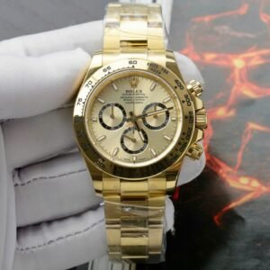 Rolex Watch Daytona 126508 Yellow Dial Oyster Strap 40mm