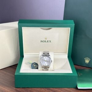 Rolex Watch Oyster Perpetual 126000 Silver Dial 36mm