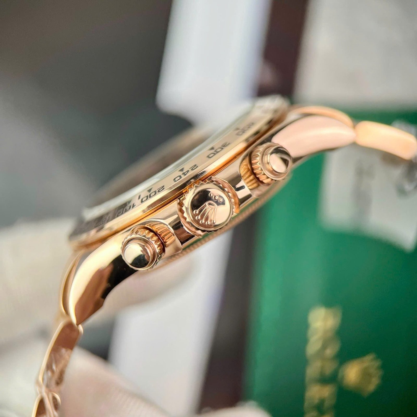 Rolex Cosmograph Daytona 116505 18K Gold Wrapped Watch 40mm - Image 5