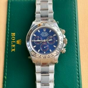 Rolex Cosmograph Daytona 116506 Watch Blue Dial 40mm