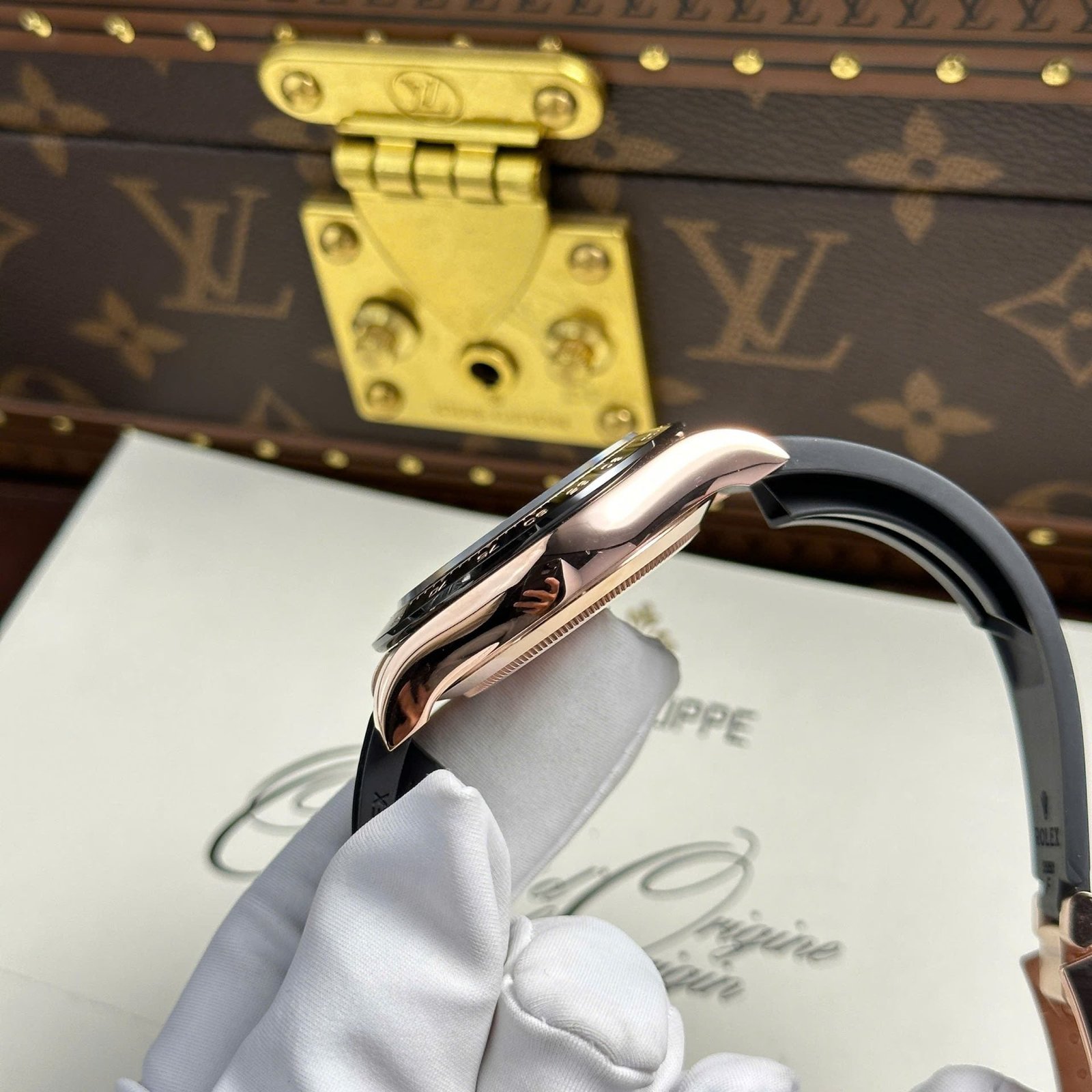 Rolex Cosmograph Daytona 116515LN Black Dial 11 Watch Gold Wrapped 40mm - Image 11