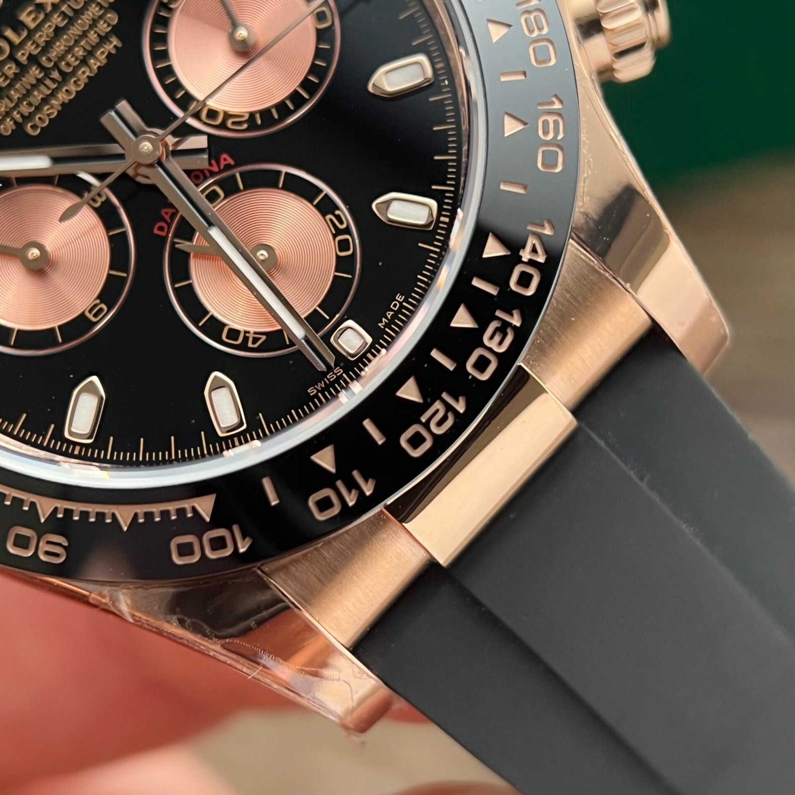 Rolex Cosmograph Daytona 116515LN Watch Dial Black 40mm - Image 4