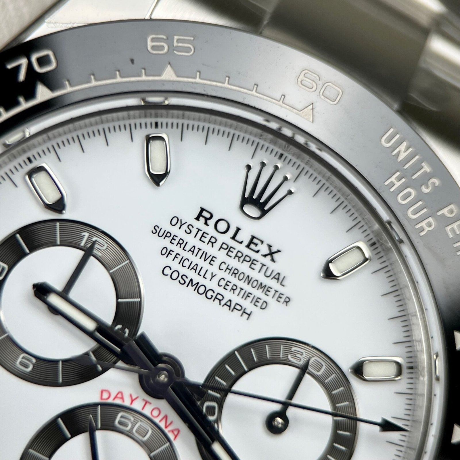 Rolex Cosmograph Daytona 116500LN Watch White Dial 40mm - Image 4