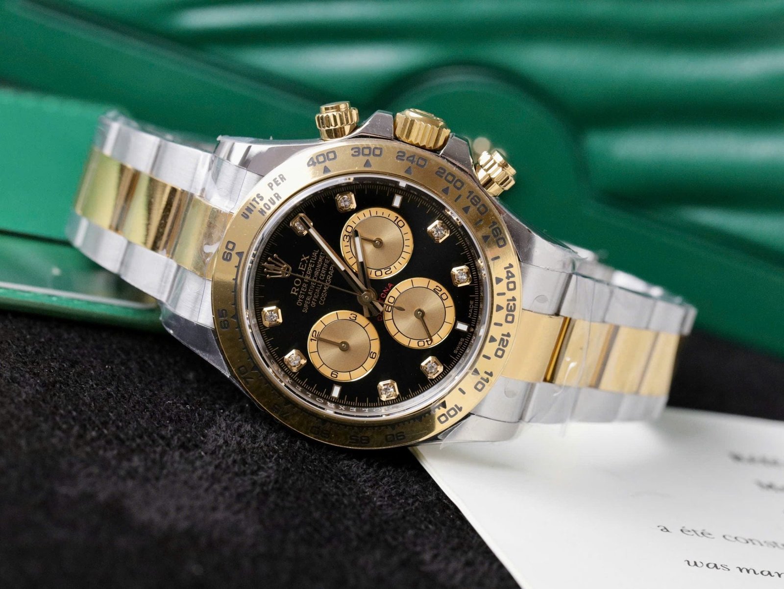 Rolex Cosmograph Daytona 126503 Watch Black Dial Oyster Strap 40mm - Image 4
