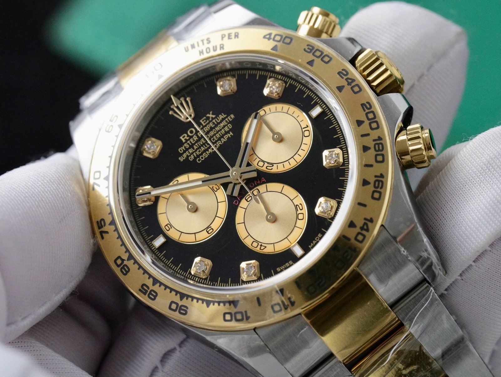 Rolex Cosmograph Daytona 126503 Watch Black Dial Oyster Strap 40mm - Image 5