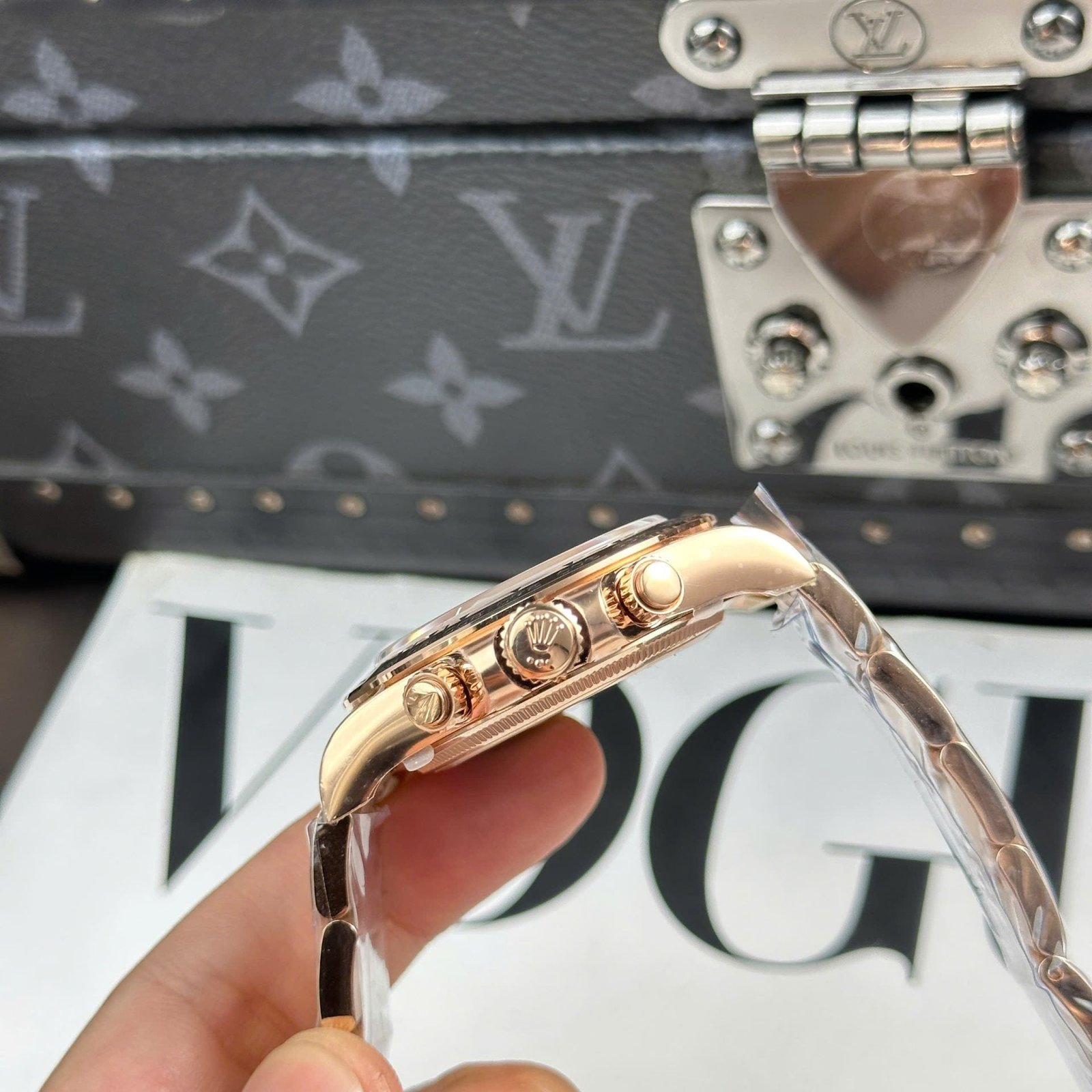 Rolex Cosmograph Daytona 126508 Watch Chocolate Dial Oyster Strap 40mm - Image 7