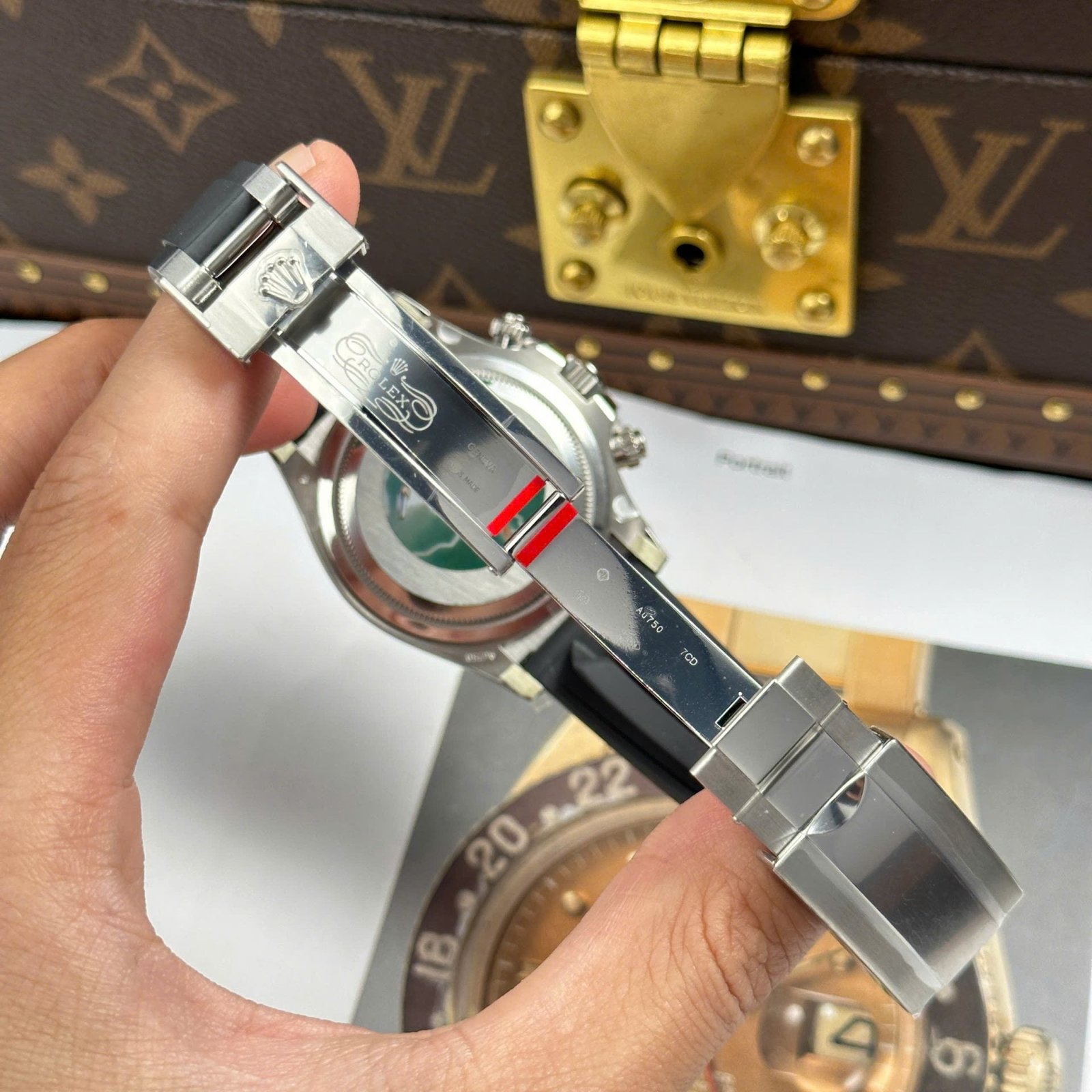 Rolex Cosmograph Daytona 126519L Watch Oysterflex Strap 40mm - Image 11