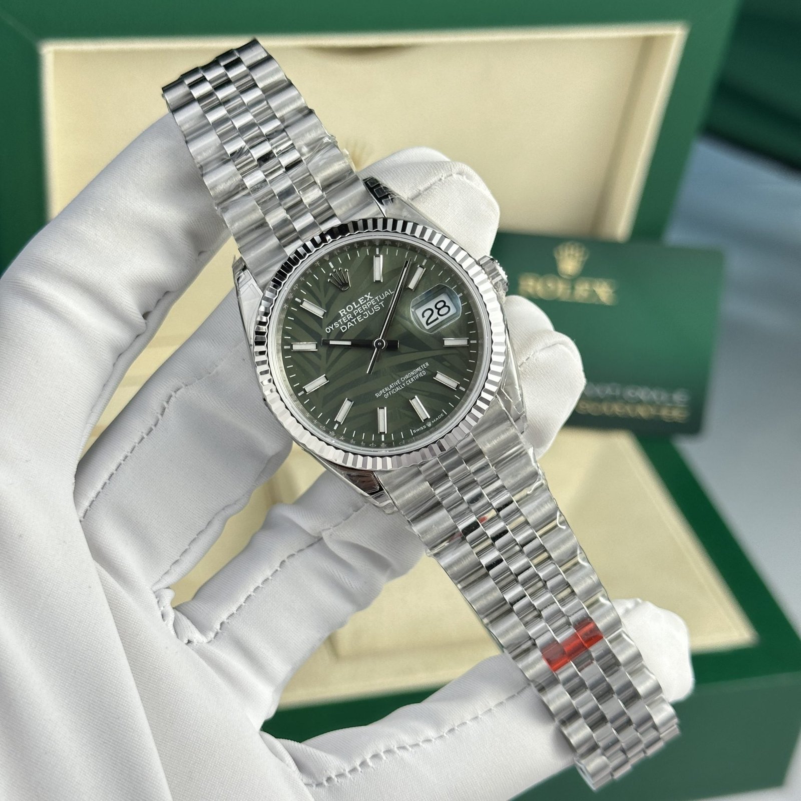 Rolex Watch DateJust 126234 Dial Green 36mm