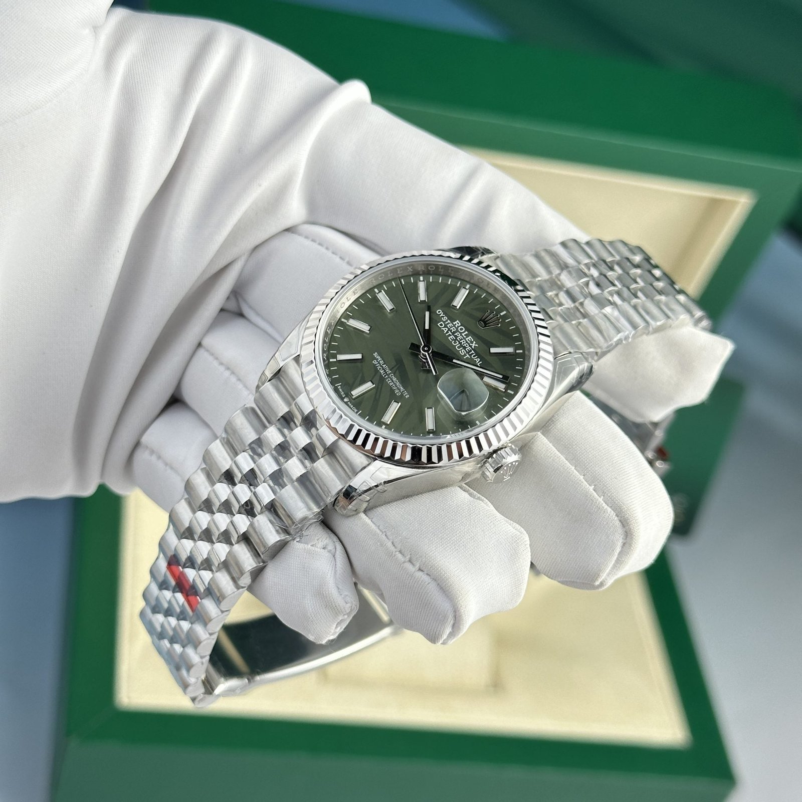 Rolex Watch DateJust 126234 Dial Green 36mm - Image 3