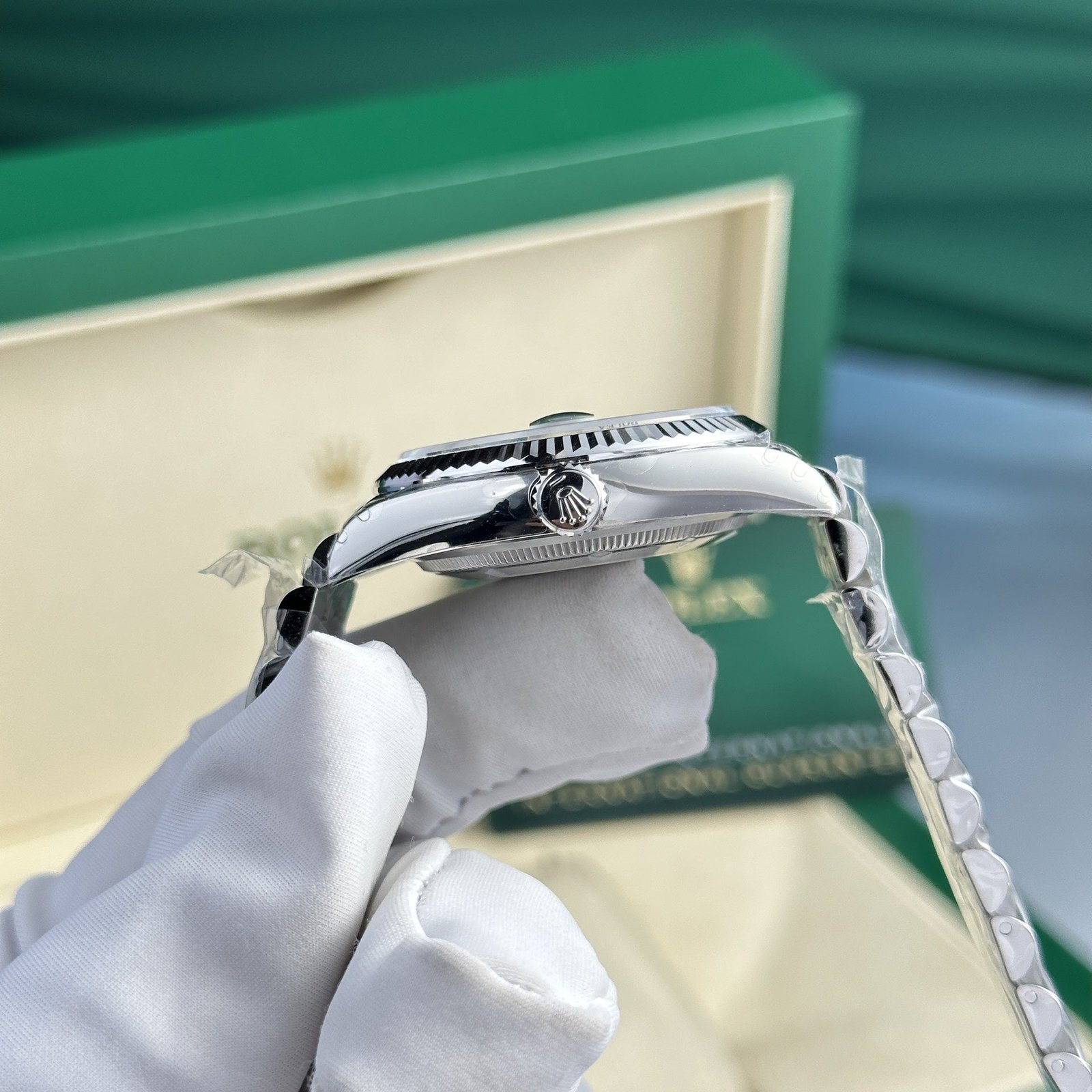 Rolex Watch DateJust 126234 Dial Green 36mm - Image 5