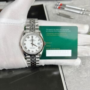 Rolex Date Just 126234 Watch White Dial 36mm