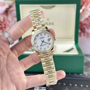 Rolex DateJust 278288 Watch President Strap Diamond Bezel 31mm