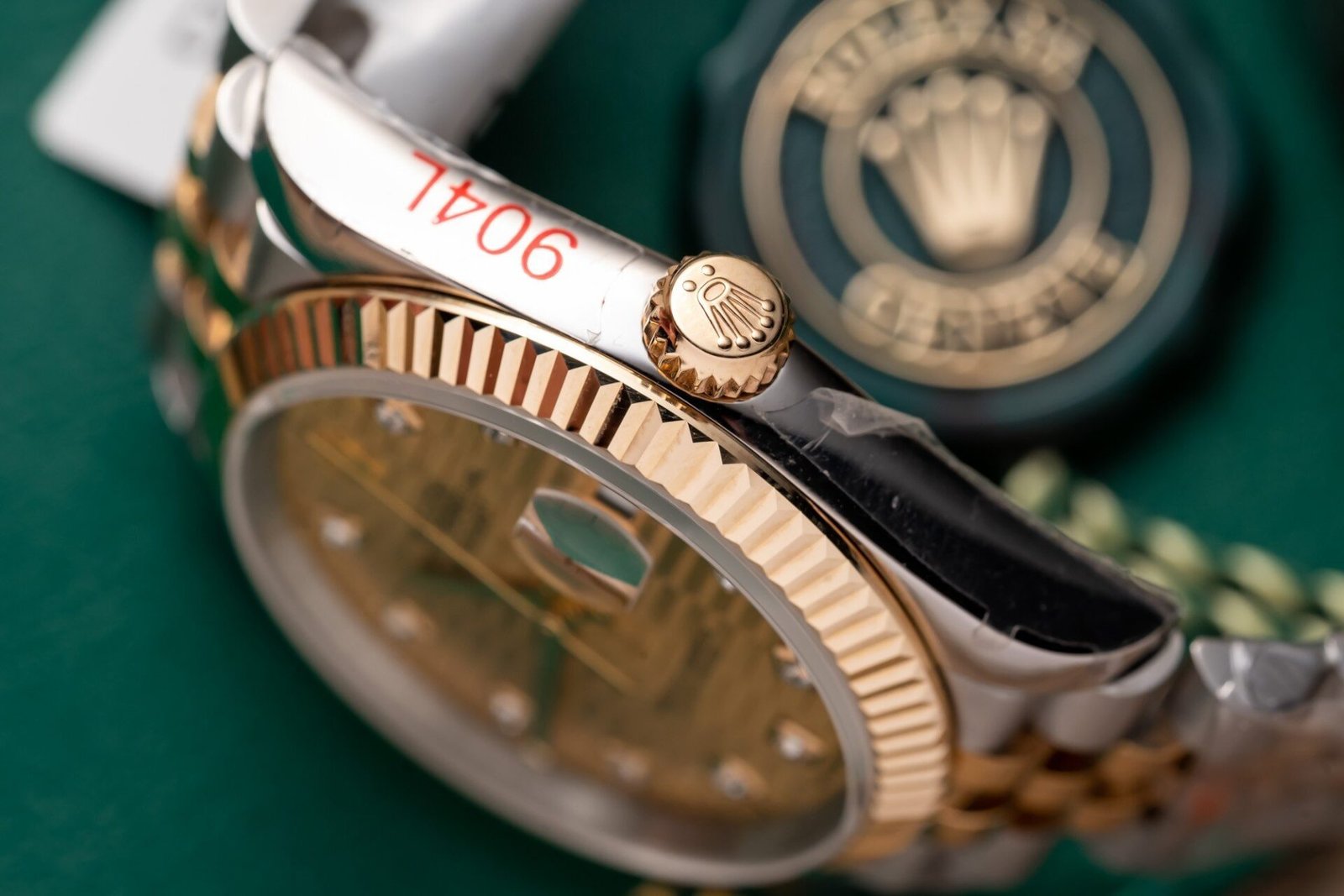 Rolex Watch Date Just Gold Wrapped Jubilee Strap 36mm - Image 8