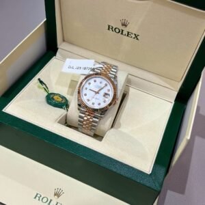 Rolex DateJust Dial Mother Of Pearl Gold Wrapped 41mm