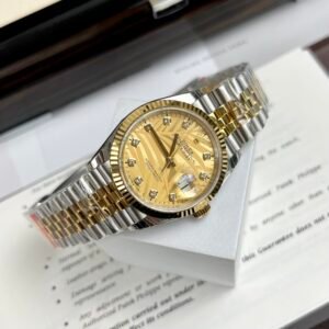 Rolex Date Just Watch Demi Gold Jubilee Strap 36/41mm